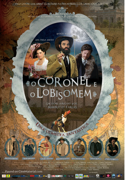 Coronel e o Lobisomem, O - Brazilian Movie Poster