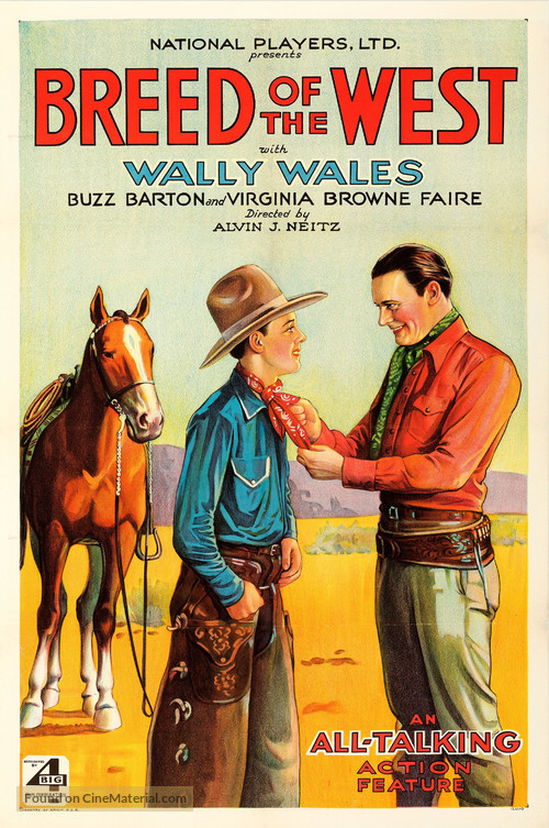 Breed of the West - Movie Poster