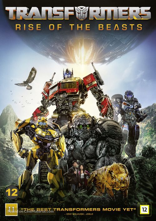 Transformers: Rise of the Beasts - Danish DVD movie cover