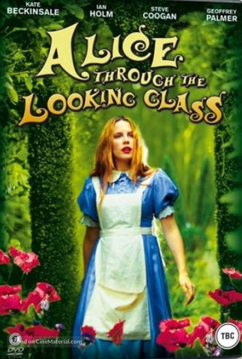 Alice Through the Looking Glass - British DVD movie cover