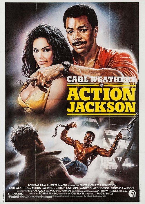 Action Jackson - Italian Movie Poster