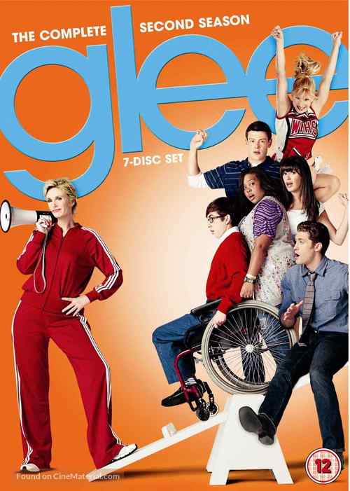 &quot;Glee&quot; - British DVD movie cover