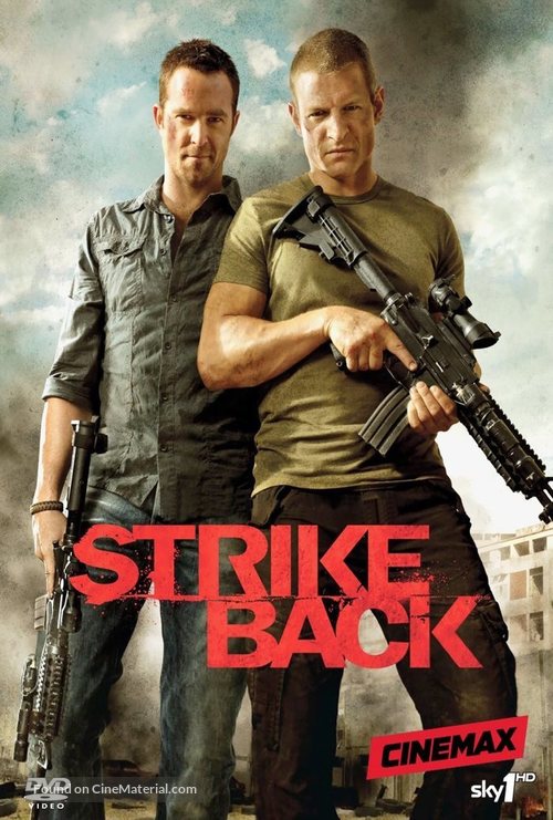 &quot;Strike Back&quot; - DVD movie cover