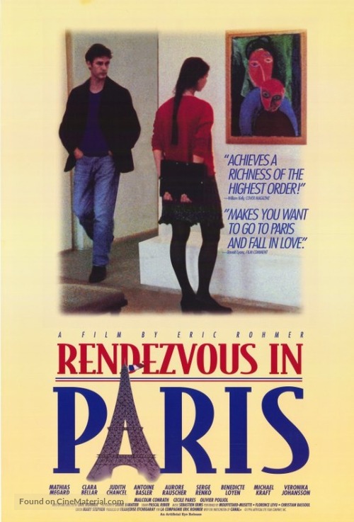 Les rendez-vous de Paris - Movie Poster