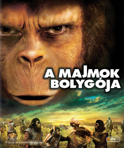 Planet of the Apes - Hungarian Blu-Ray movie cover