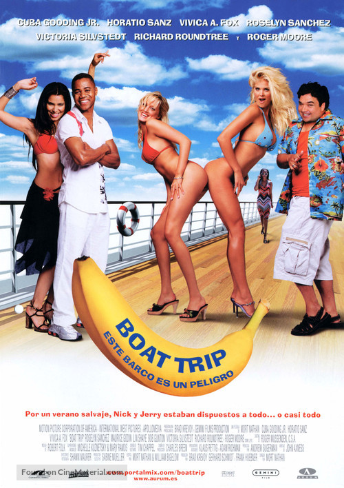 Boat Trip - Spanish Movie Poster