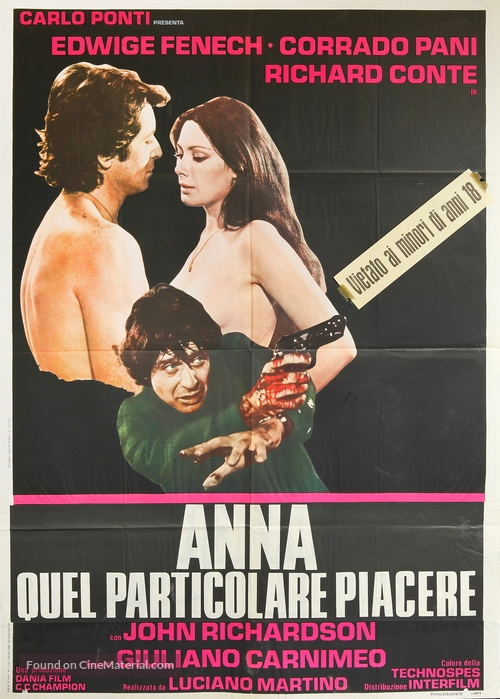 Anna, quel particolare piacere - Italian Movie Poster