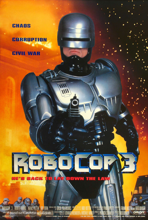 RoboCop 3 - Movie Poster