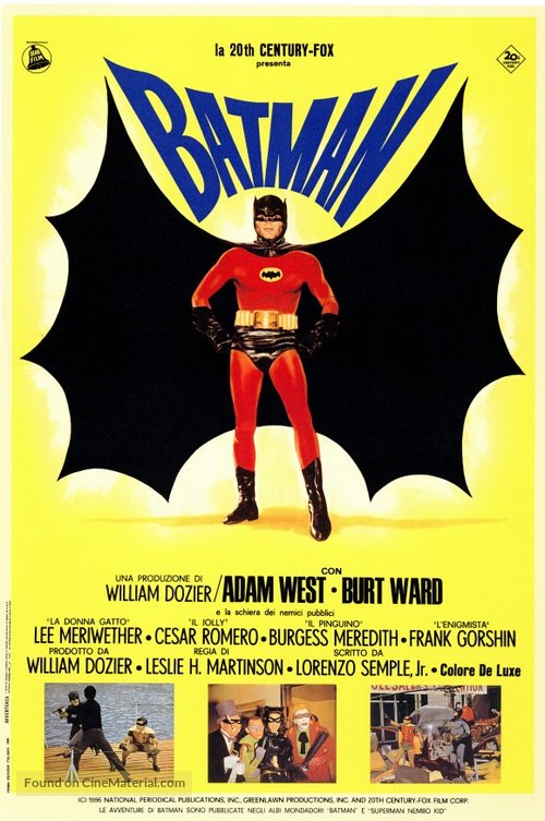 Batman - Italian Re-release movie poster