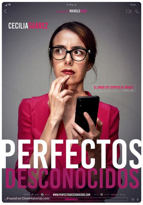 Perfectos desconocidos - Mexican Movie Poster