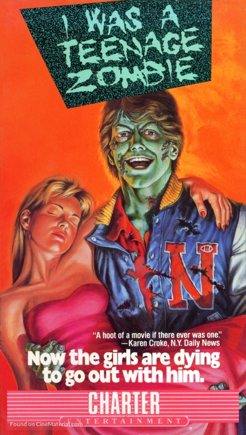I Was a Teenage Zombie - VHS movie cover
