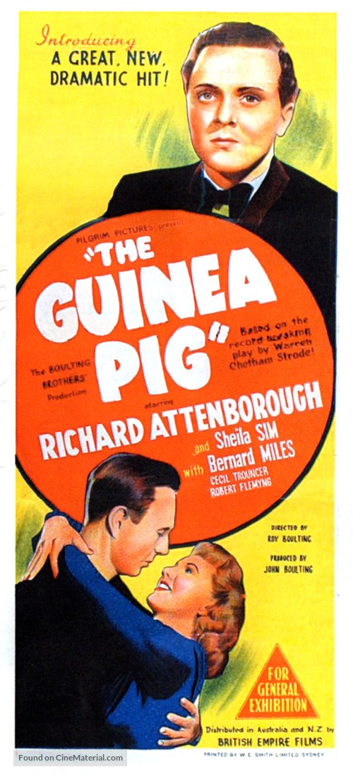 The Guinea Pig - Australian Movie Poster