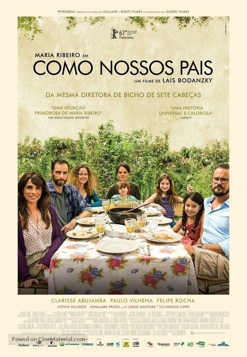 Como Nossos Pais - Brazilian Movie Poster