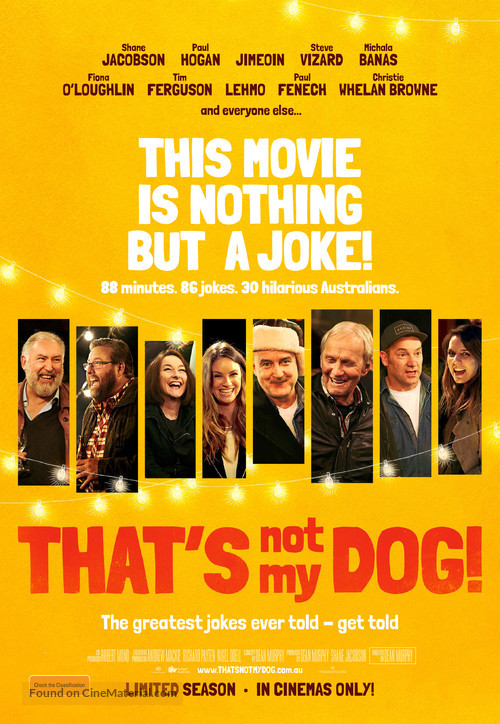 That&#039;s Not My Dog! - Australian Movie Poster