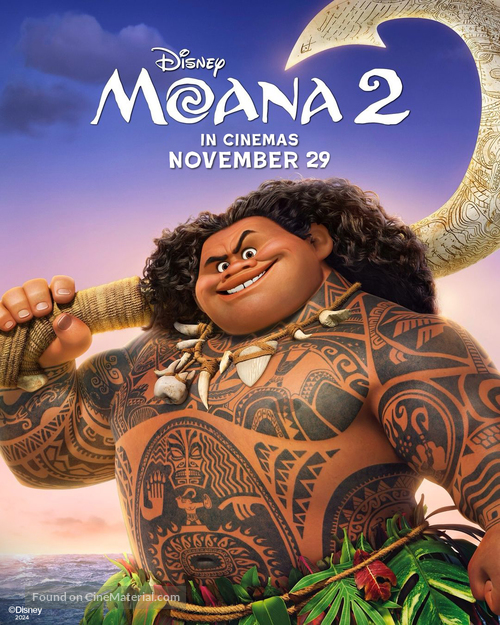 Moana 2 - Indian Movie Poster