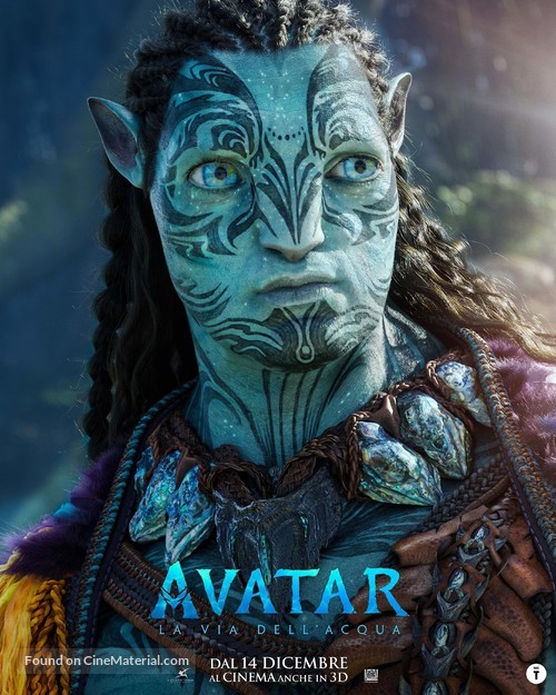 Avatar: The Way of Water - Italian Movie Poster