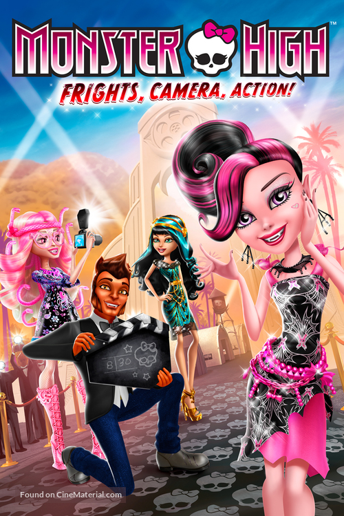 Monster High: Frights, Camera, Action! - DVD movie cover