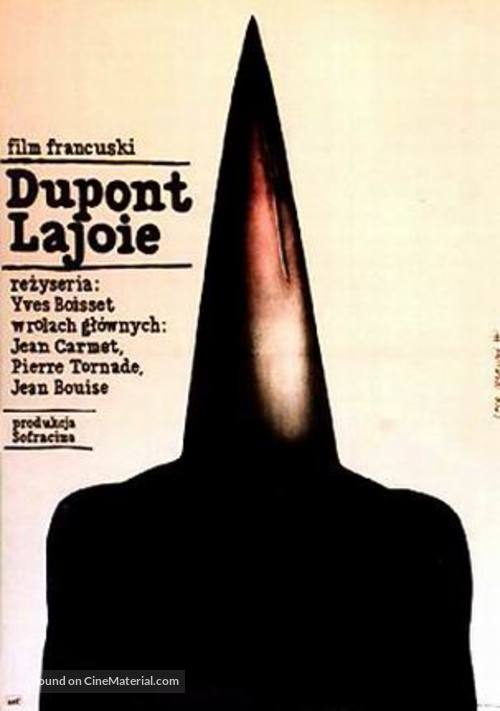 Dupont Lajoie - Polish Movie Poster
