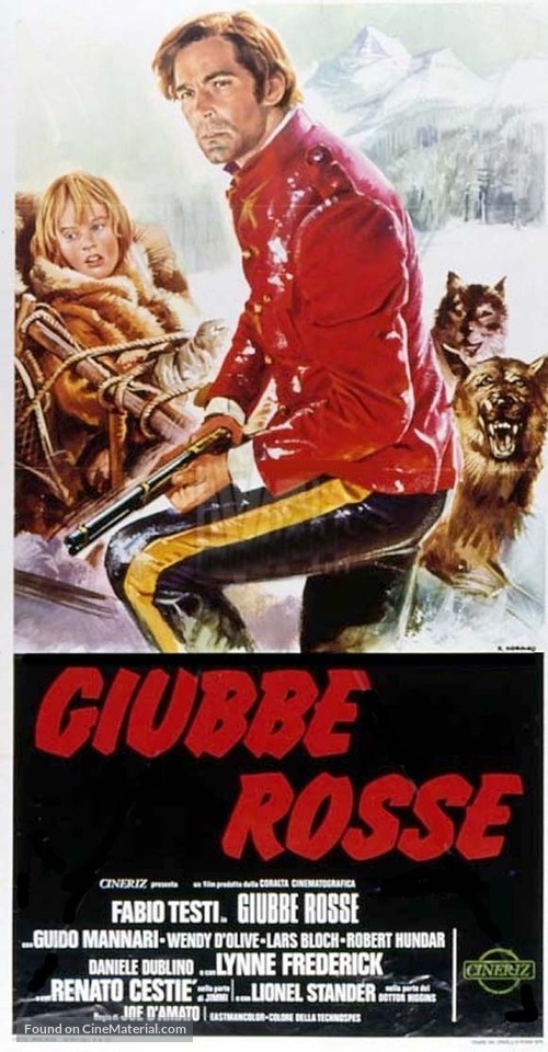 Giubbe rosse - Italian Movie Poster