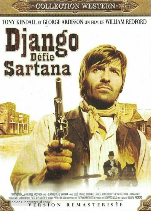 Django sfida Sartana - French DVD movie cover