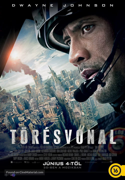 San Andreas - Hungarian Movie Poster