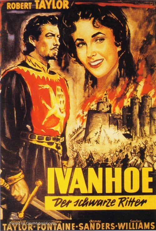 Ivanhoe - German Movie Poster