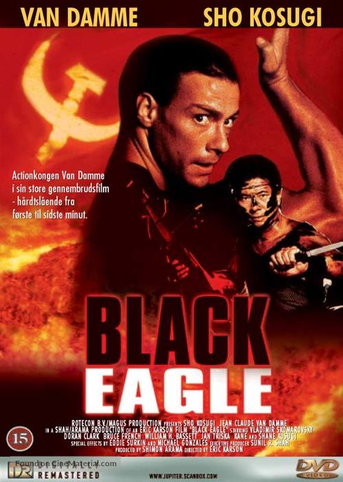 Black Eagle - Danish DVD movie cover