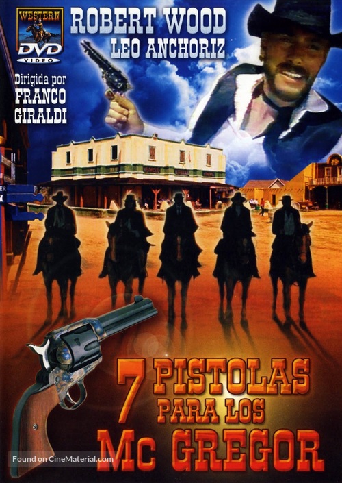Sette pistole per i MacGregor - Brazilian DVD movie cover
