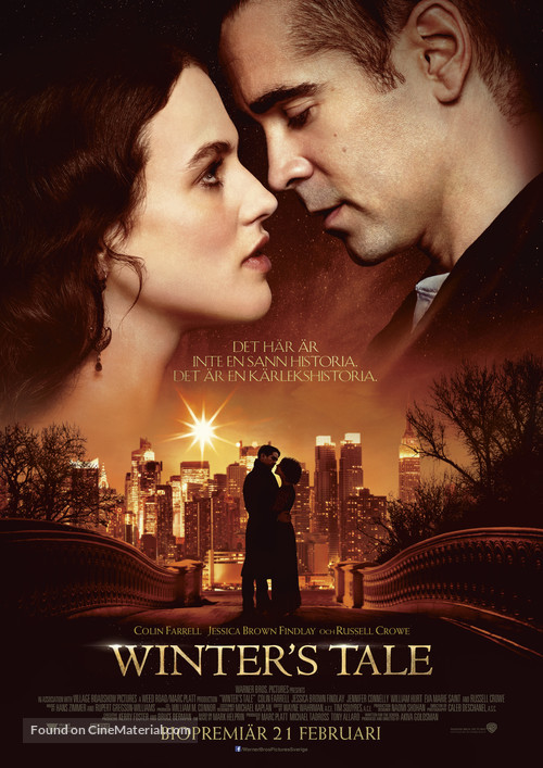 Winter&#039;s Tale - Swedish Movie Poster