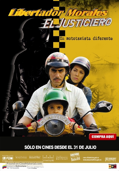 Libertador Morales, el justiciero - Venezuelan Movie Cover