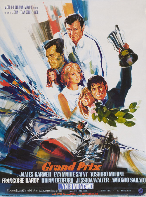Grand Prix - French Movie Poster
