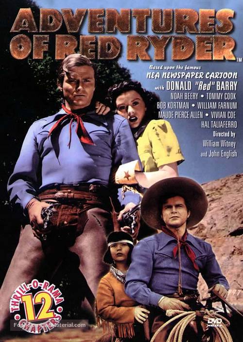 Adventures of Red Ryder - DVD movie cover