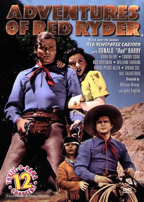 Adventures of Red Ryder - DVD movie cover
