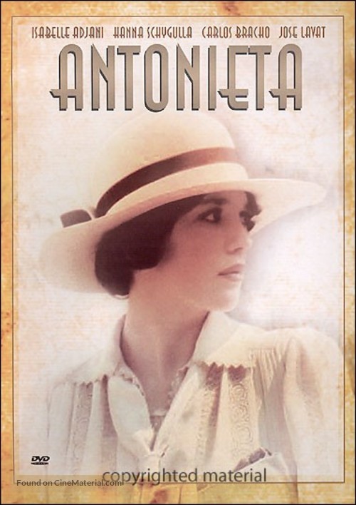Antonieta - DVD movie cover