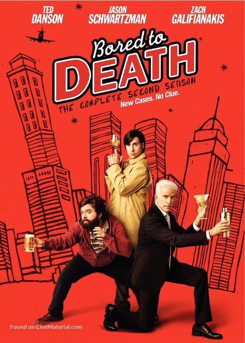 &quot;Bored to Death&quot; - DVD movie cover