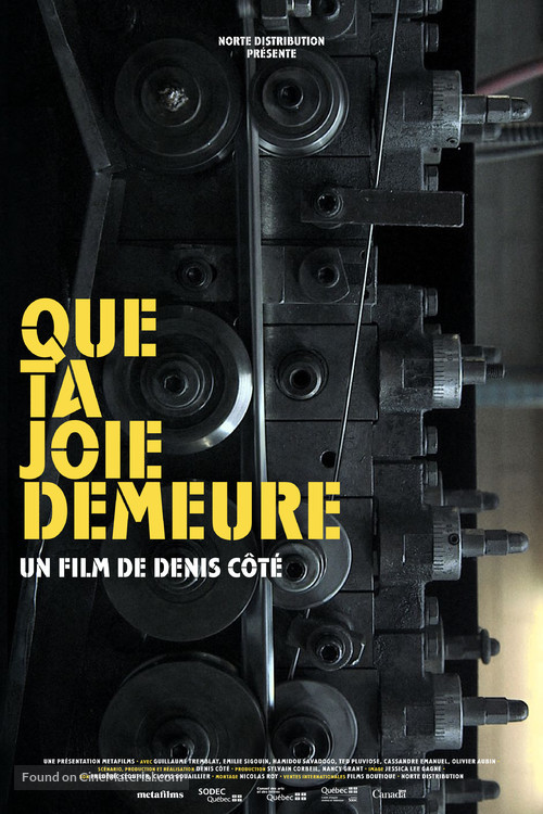 Que ta joie demeure - French Movie Poster