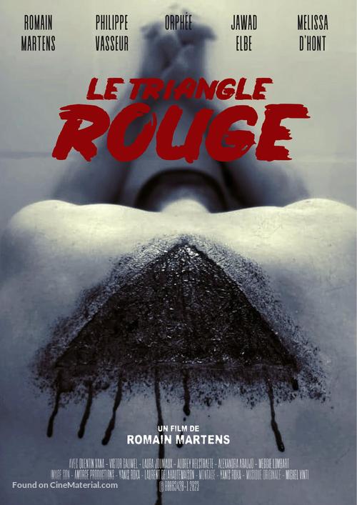 Le Triangle Rouge - Belgian Movie Poster