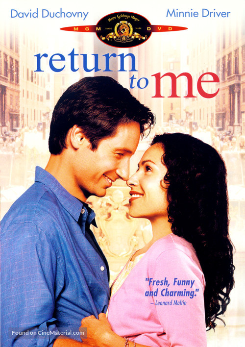 Return to Me - DVD movie cover