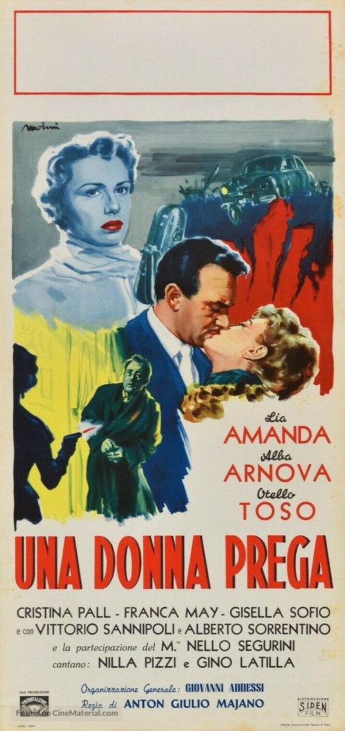 Una donna prega - Italian Movie Poster