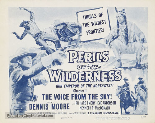 Perils of the Wilderness - Movie Poster
