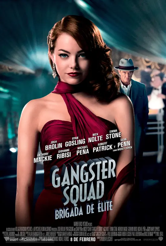 Gangster Squad - Spanish Movie Poster