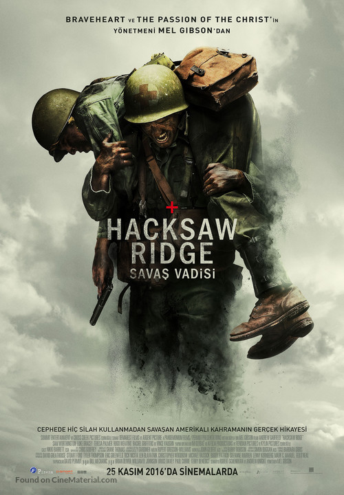 Hacksaw Ridge - Turkish Movie Poster