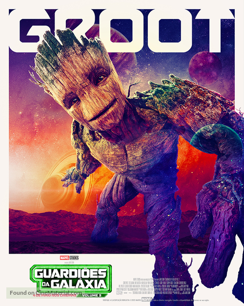 Guardians of the Galaxy Vol. 3 - Brazilian Movie Poster