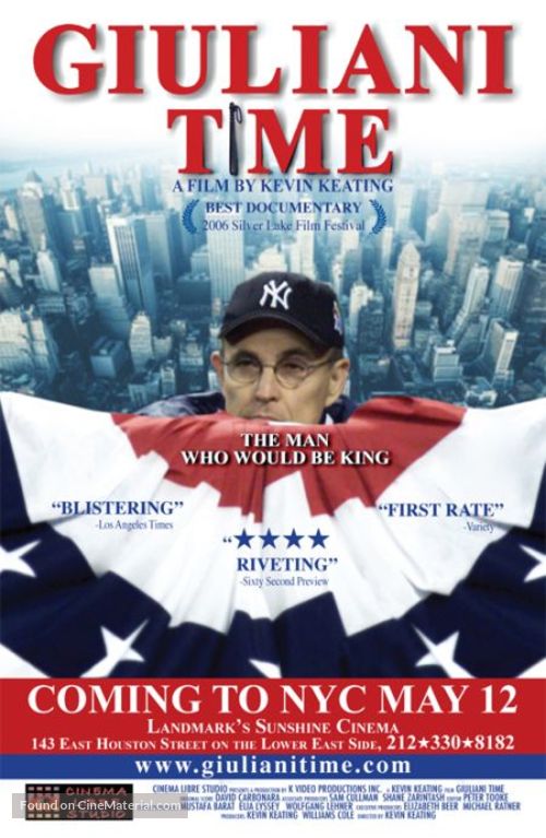 Giuliani Time - poster