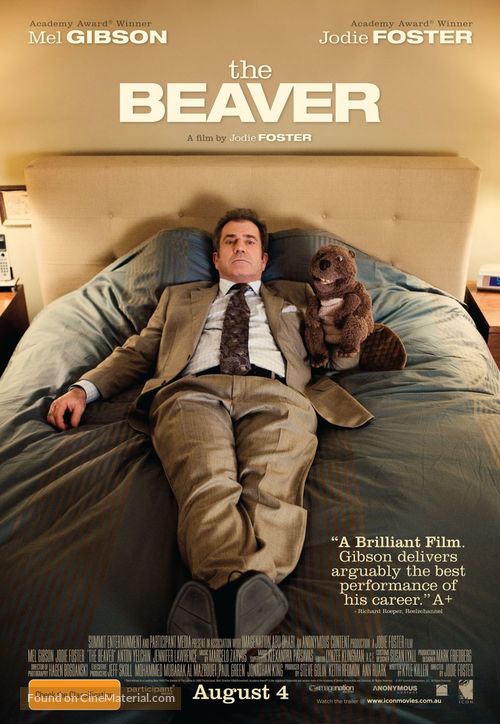 The Beaver - Australian Movie Poster