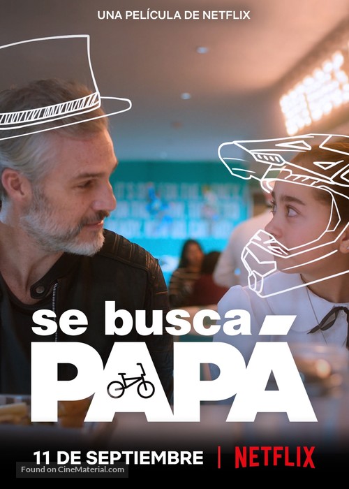 Se busca pap&aacute; - Mexican Movie Poster
