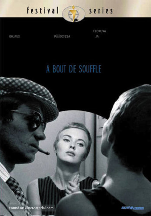 &Agrave; bout de souffle - Finnish DVD movie cover