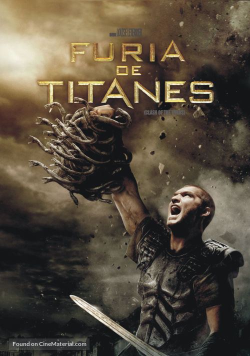 Clash of the Titans - Argentinian Movie Cover