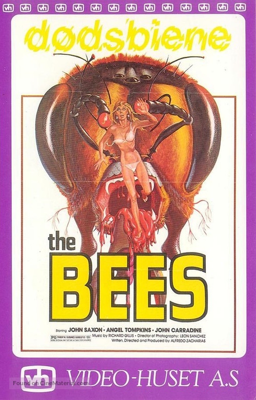 The Bees - Norwegian VHS movie cover