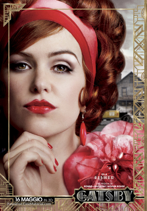 The Great Gatsby - Italian Movie Poster